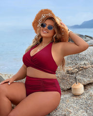 Ocevara Ocevara - Tummy Control Bathing Suits Modest High Waisted Bikini Sets - image 31