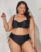 Ocevara Colorful Print Plus Size Bikini - image 1