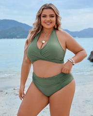 Ocevara Ocevara - Tummy Control Bathing Suits Modest High Waisted Bikini Sets - image 21