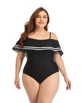 Ocevara Ruffled Plus Size One-Piece Swimsuit - image 1