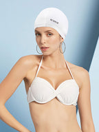 Ocevara - Swim Caps for Long Hair Durable Silicone Waterproof Swimming Caps for Women