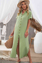 Ocevara - White Solid Color Long Sun-proof Cardigan Cover Up