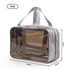 New portable waterproof large-capacity wet and dry separation toiletry, makeup storage and swimming bag