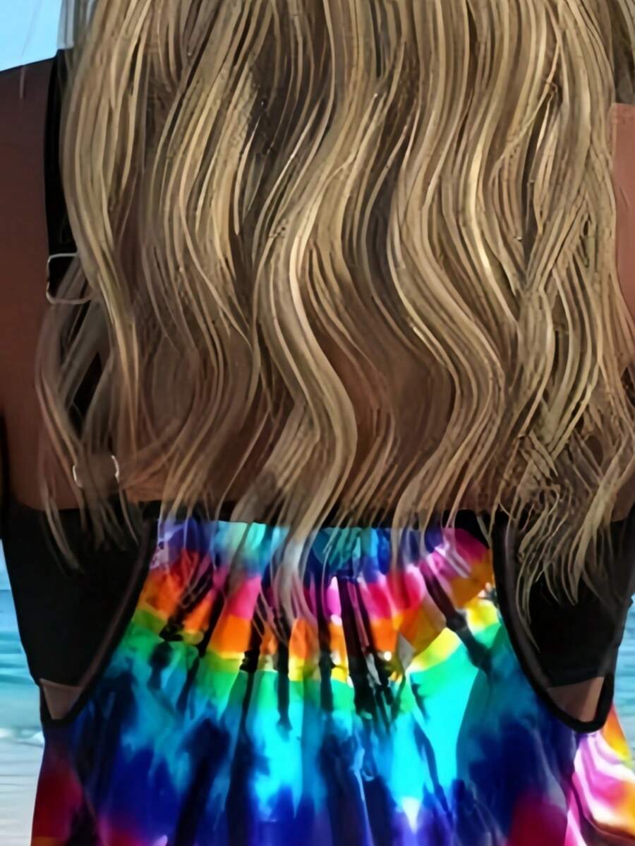 Printed Two-Piece Swimwear Set