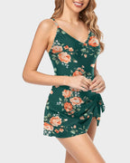 Ocevara - Women's Tummy Control Slim Fit One Piece Swimsuit