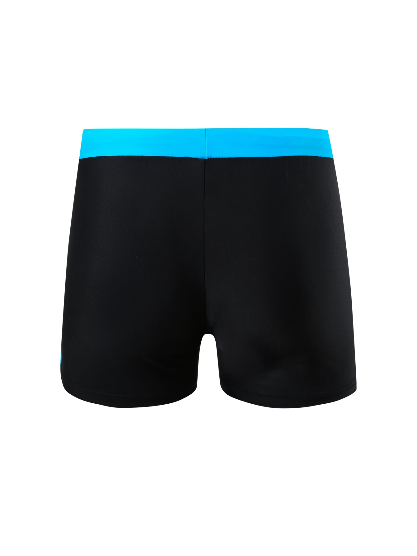 Men's Slim Fit Drawstring Square-Leg Swim Trunks