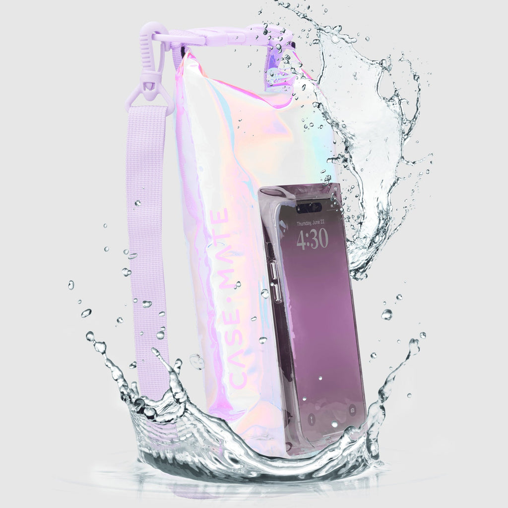 IP68 Waterproof Dry Bag 2L - Roll Top Backpack w/Phone Case/Pouch Boating & Kayak Accessories Essentials for Camping Swimming Beach Fishing Rafting Travel Soap Bubble