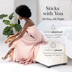 Nipple Cover - Sticky Adhesive Silicone Nipple Pasties - Reusable Pasty Nipple Covers for Women with Travel Box