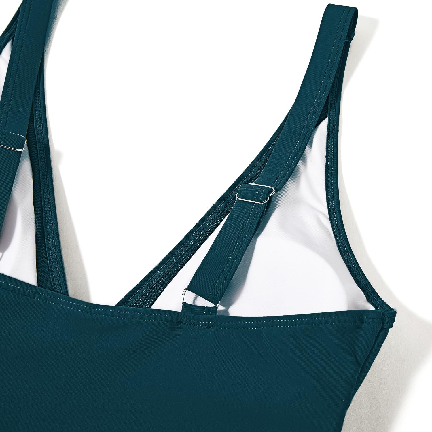 Ocevara - Women Sexy Mesh Tummy Control Swimsuit Push Up High Waisted Bathing Suit