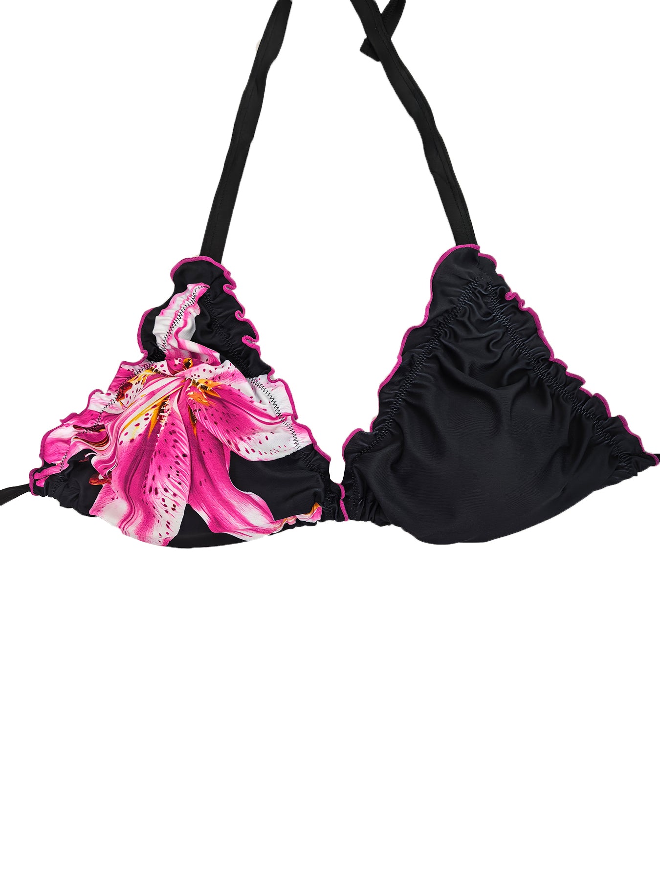 Tropical Halter Bikini Set