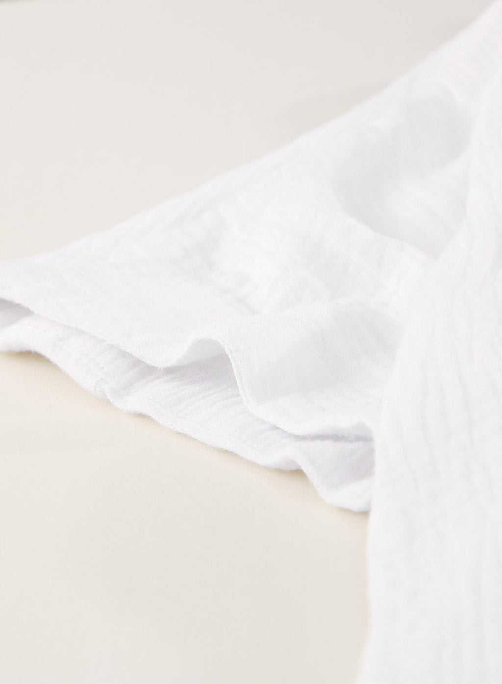 Ocevara - White Solid Color Long Sun-proof Cardigan Cover Up