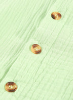 Ocevara - White Solid Color Long Sun-proof Cardigan Cover Up