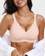 Seamless Comfort Smoothing Push Up Bra