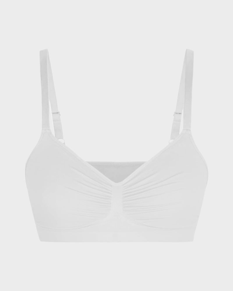 Ocevara Women's Full Coverage Non-Padded Wireless Sculpt Bra