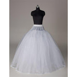 Fashion Ball Gown Wedding Petticoats Accessories White Floor Length OKP5