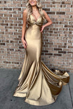 Stunning Mermaid Spaghetti Straps Long Prom Dress. Formal Evening Dress OK1190