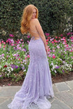 Mermaid Lace Prom Dress Long Formal Evening Dress Dance Dress School Party Gown OK1638