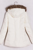America Style Plus Size Winter White Down Coat Down Jacket D8