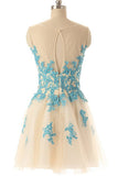 Hot Sale Lace Tulle Handmade Classy Cute Homecoming Dress K349