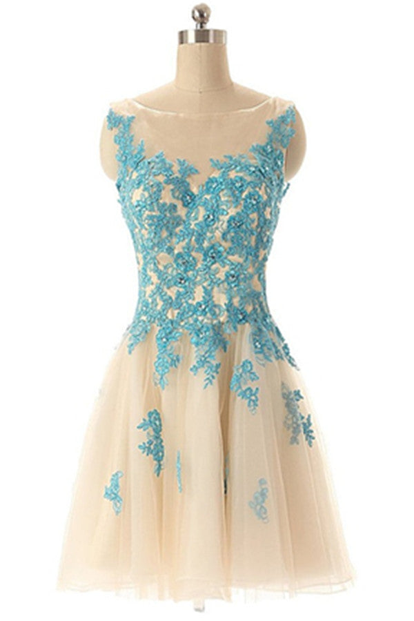Hot Sale Lace Tulle Handmade Classy Cute Homecoming Dress K349