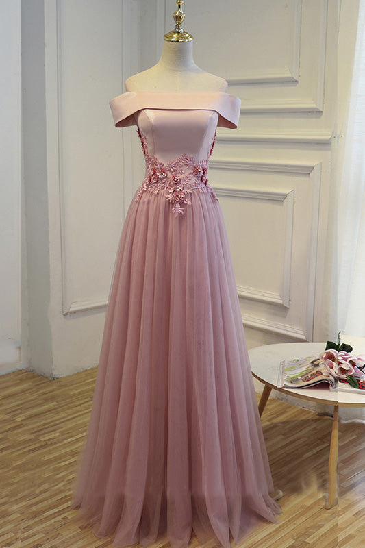 Cheap Pink Long Party Evening Dresses new Lace Up Women Formal Prom Gown OK140