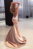 Mermaid Spaghetti Straps Sexy Prom Dress. Cheap Formal Evening Dress OKJ27