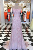 Spaghetti Strap Mermaid Prom Dress Criss Cross Formal Evening Dress OKI34